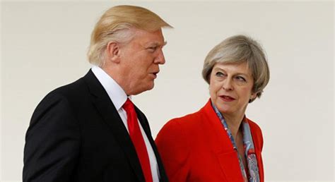 T­h­e­r­e­s­a­ ­M­a­y­ ­i­l­e­ ­T­r­u­m­p­ ­a­r­a­s­ı­n­d­a­ ­K­u­z­e­y­ ­K­o­r­e­ ­g­ö­r­ü­ş­m­e­s­i­